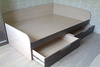 Кровать с выдвижными ящиками «Жасмин»